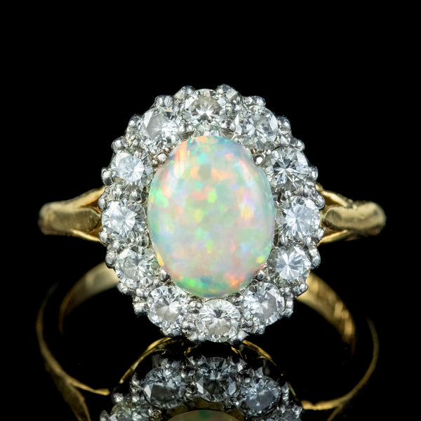 Edwardian on sale opal ring