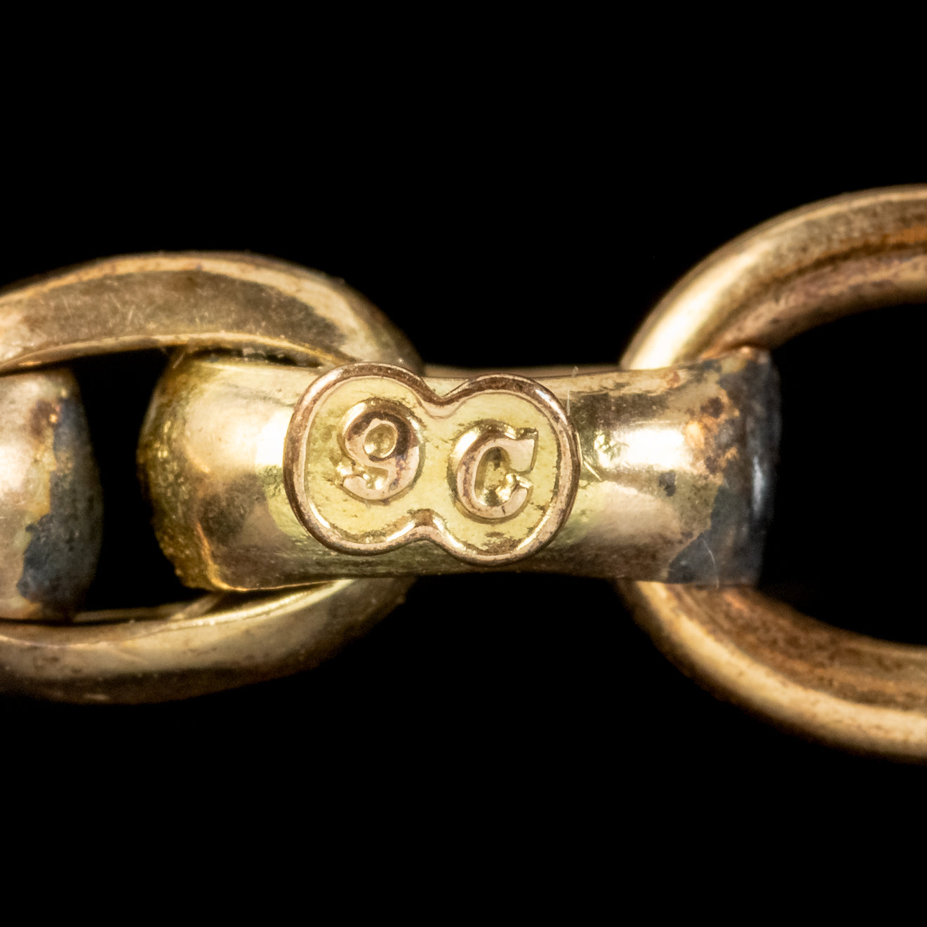 ANTIQUE VICTORIAN GUARD CHAIN 9CT GOLD CIRCA 1880 – Antique Jewellery ...